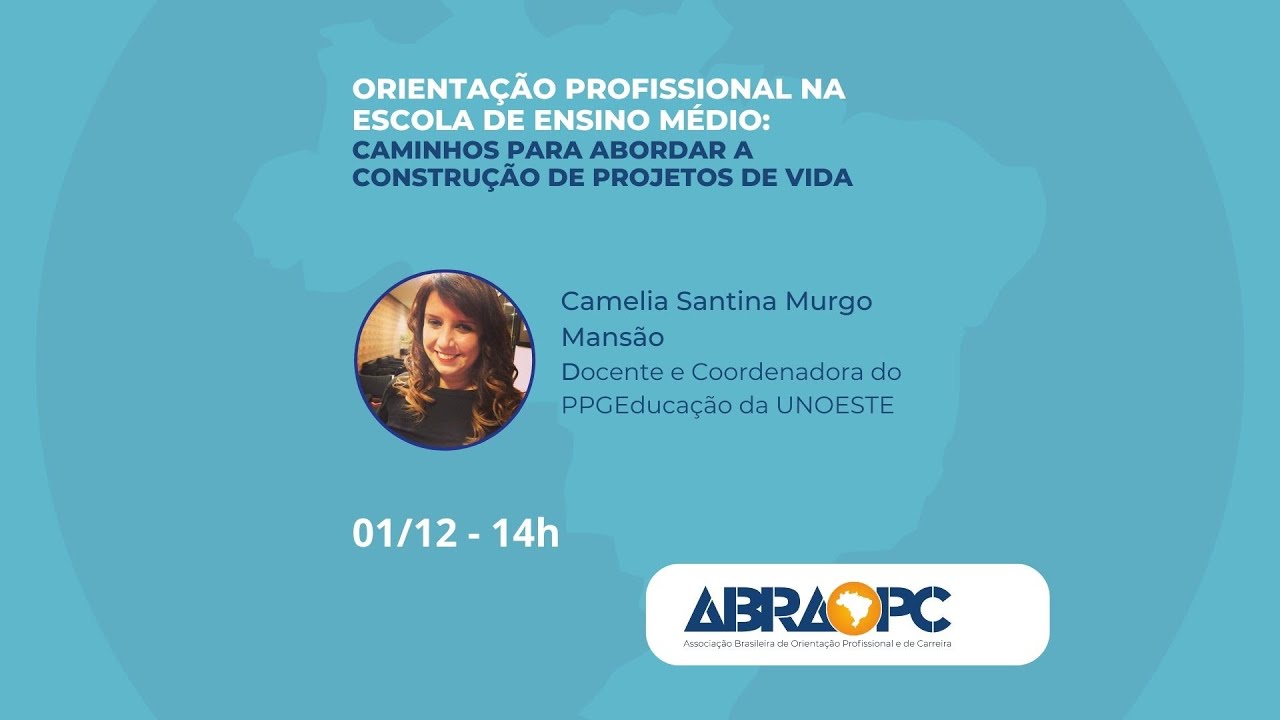 Read more about the article II Jornada Online ABRAOPC – Orientação Profissional na escola de ensino médio