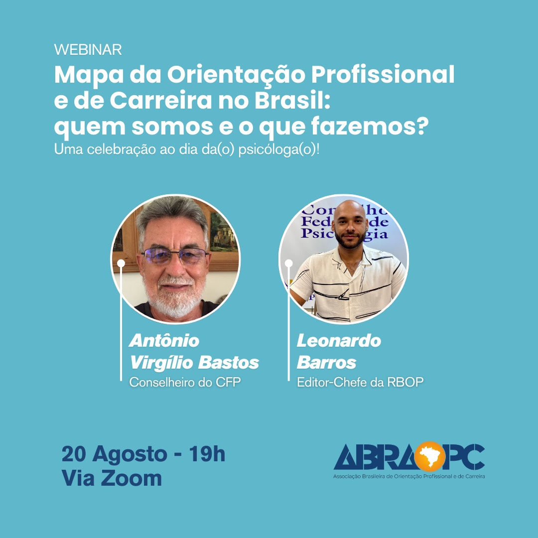 Leia mais sobre o artigo Webinar em comemoração ao Dia da(o) Psicóloga(o)