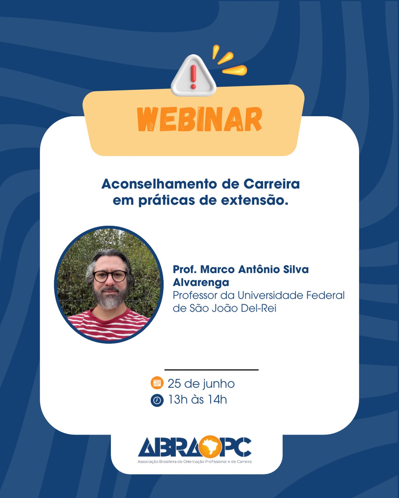 Leia mais sobre o artigo Webinar: Aconselhamento de carreira em práticas de extensão